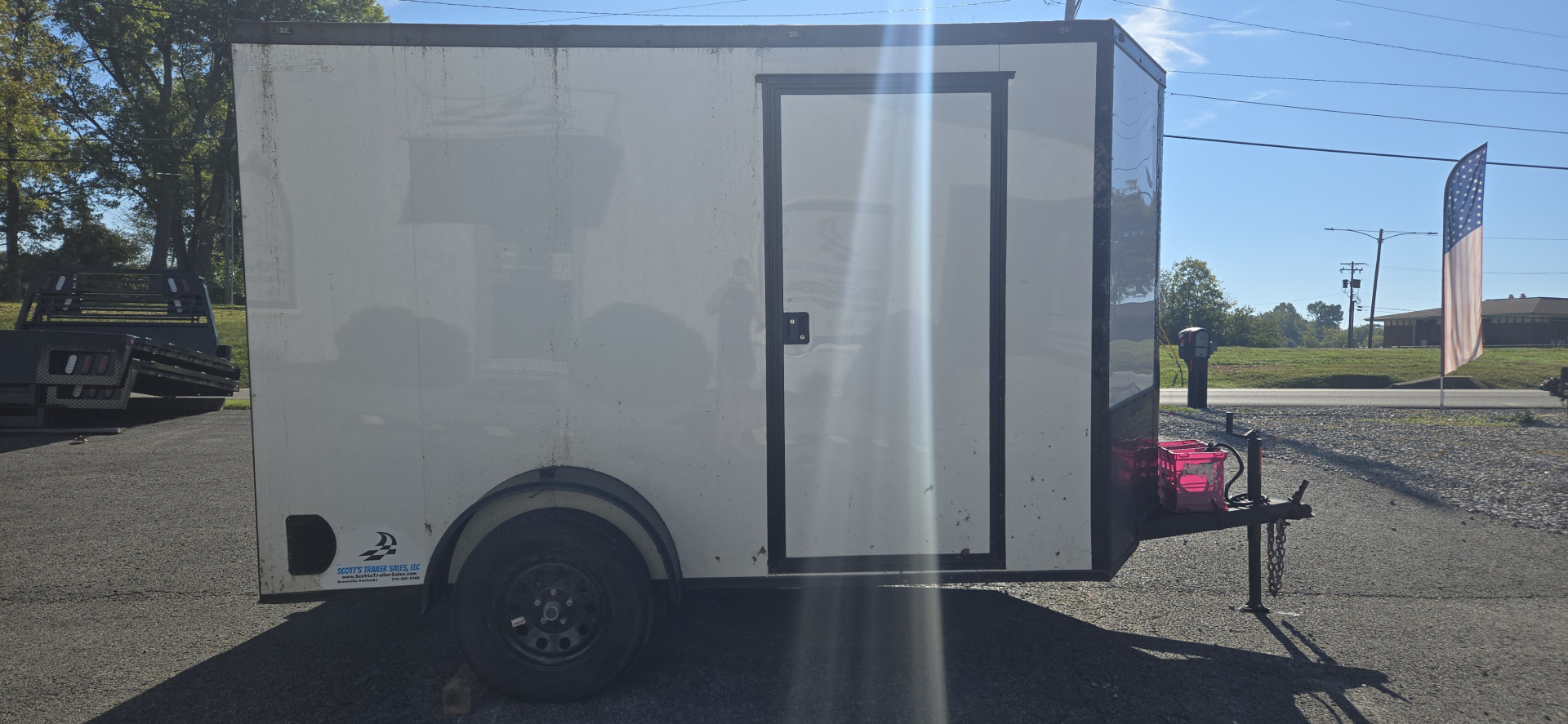 Used Repo 2024 Luxe MGF 6x10SA Enclosed Trailer