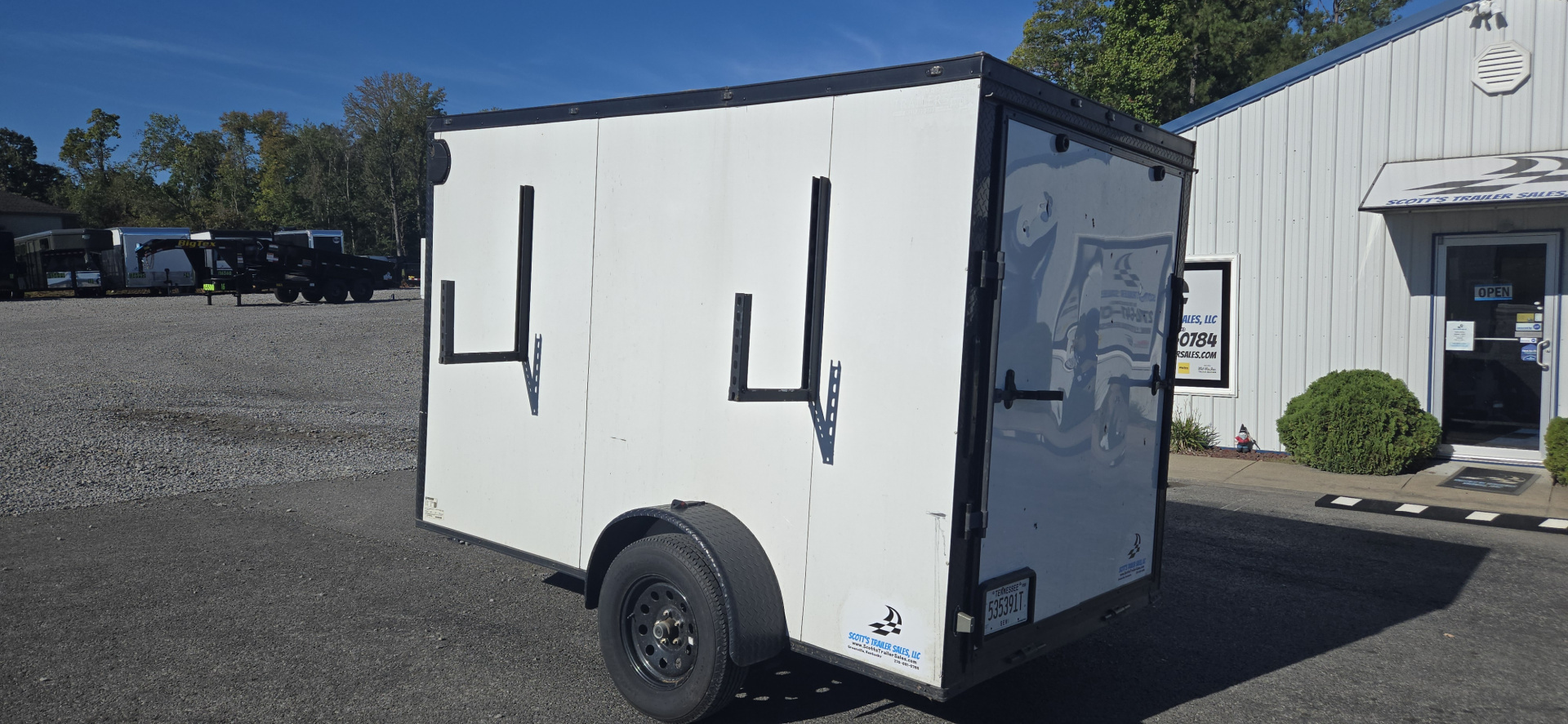 Used Repo 2024 Luxe MGF 6x10SA Enclosed Trailer