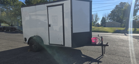 Used Repo 2024 Luxe MGF 6x10SA Enclosed Trailer