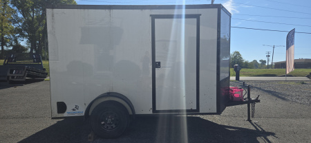 Used Repo 2024 Luxe MGF 6x10SA Enclosed Trailer