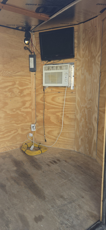 Used Repo 2024 Luxe MGF 6x10SA Enclosed Trailer