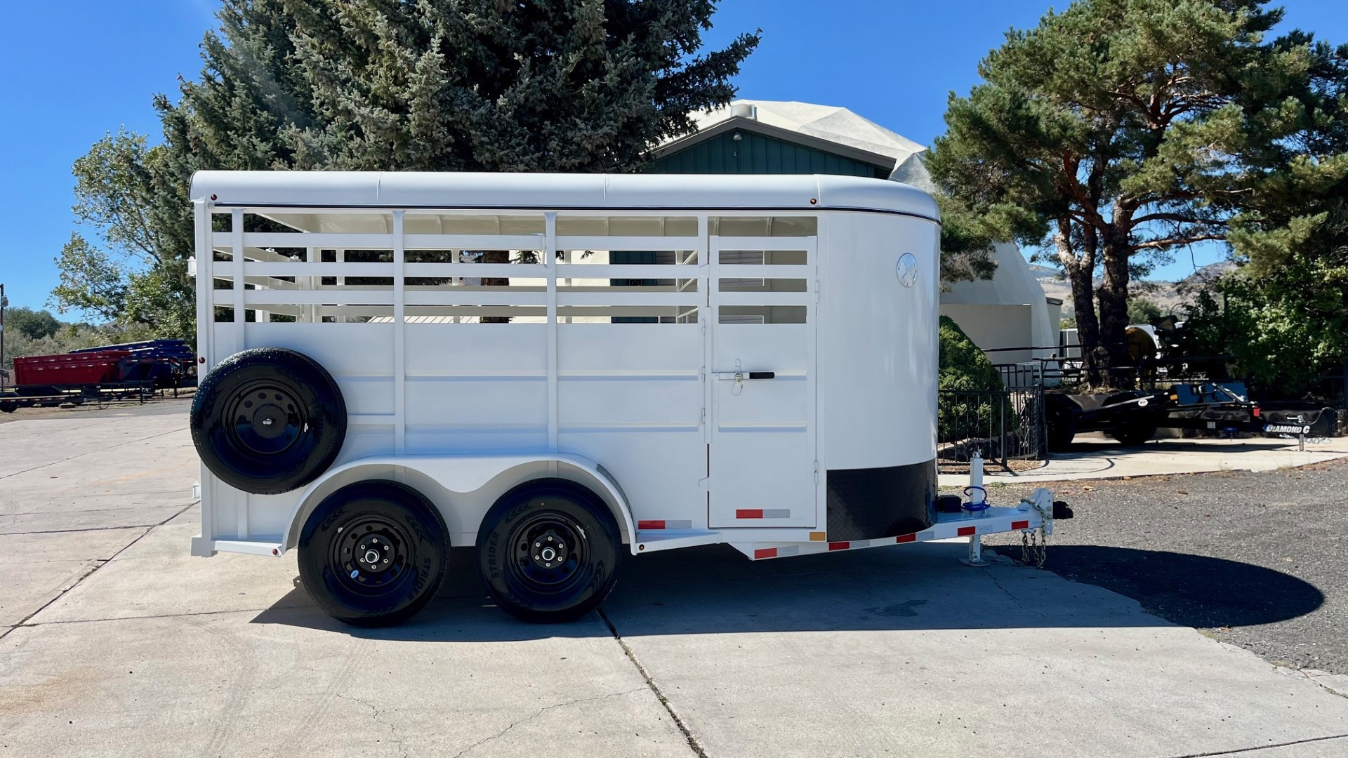 New 2026 Delco Tandem Axle Stock /12,000 GVWR/6'8"x14'