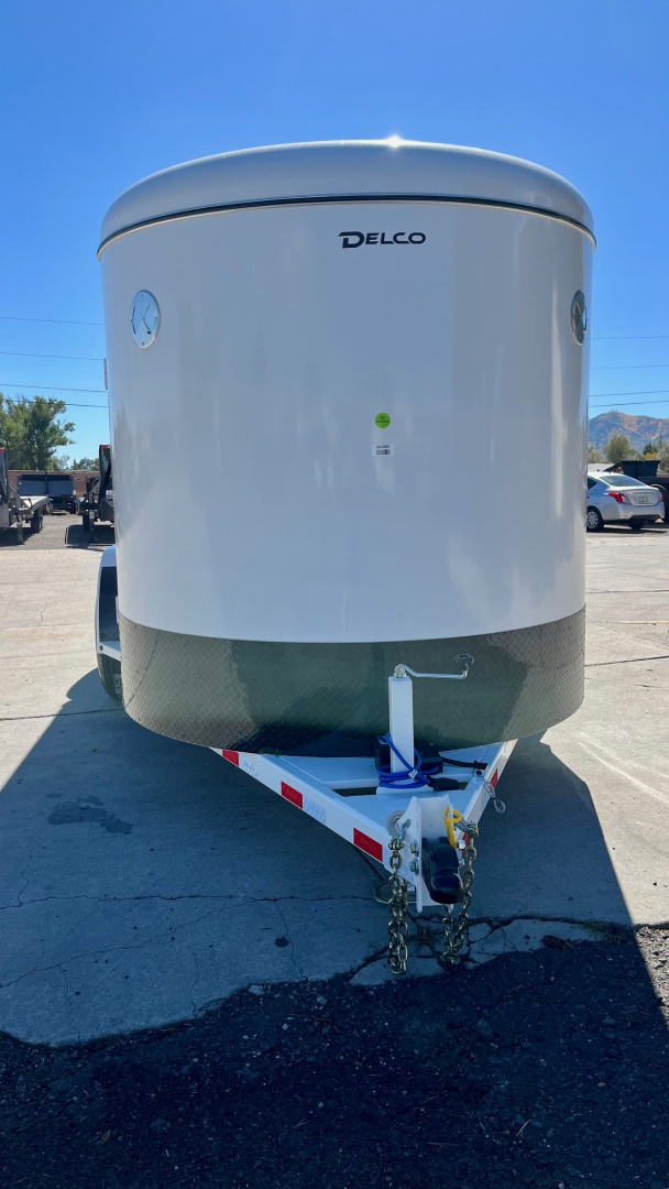 New 2026 Delco Tandem Axle Stock /12,000 GVWR/6'8"x14'