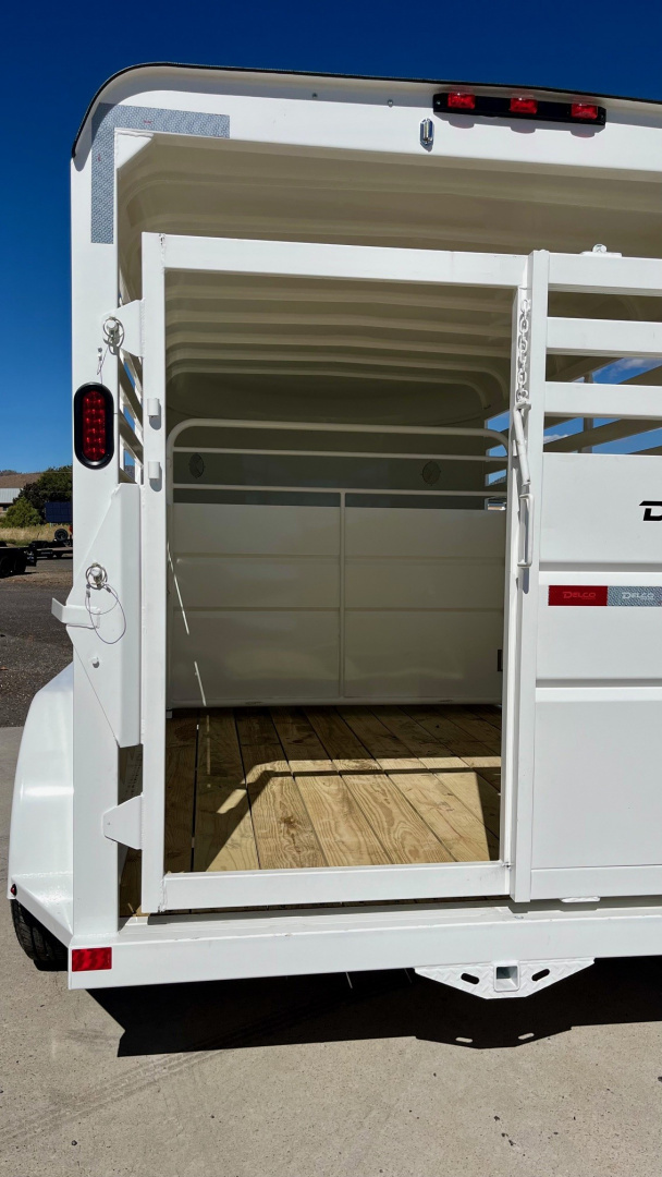 New 2026 Delco Tandem Axle Stock /12,000 GVWR/6'8"x14'