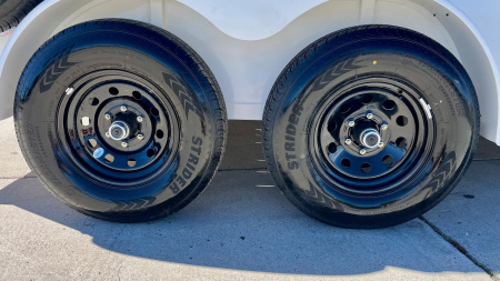 New 2026 Delco Tandem Axle Stock /12,000 GVWR/6'8"x14'