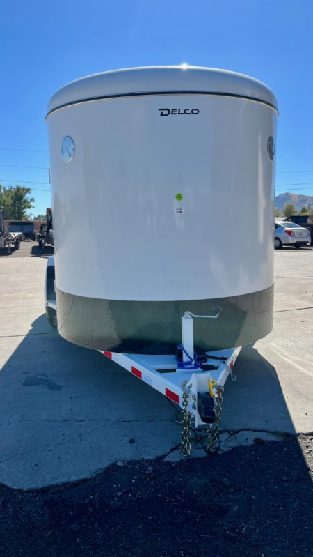 New 2026 Delco Tandem Axle Stock /12,000 GVWR/6'8"x14'