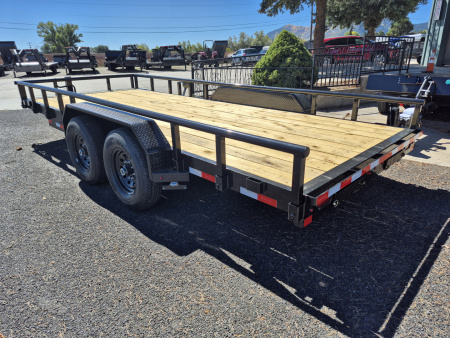 New 2026 Delco Tandem Axle Car Hauler/14,000 GVWR/83"X18'