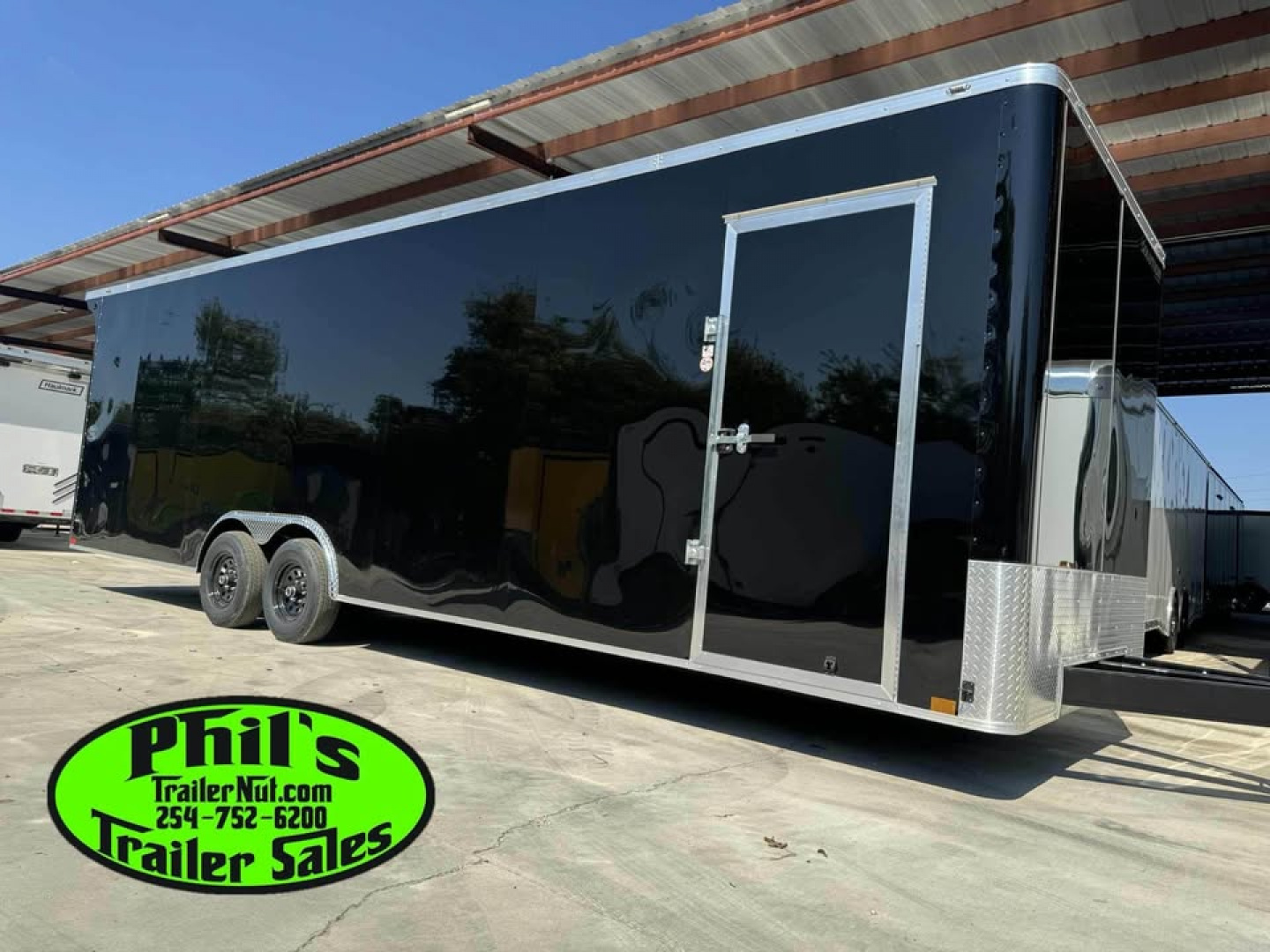 New Stallion Manufacturing LLC 8.5X28 Cargo / Enclosed Trailer SCREWLESS .080 EXTERIOR