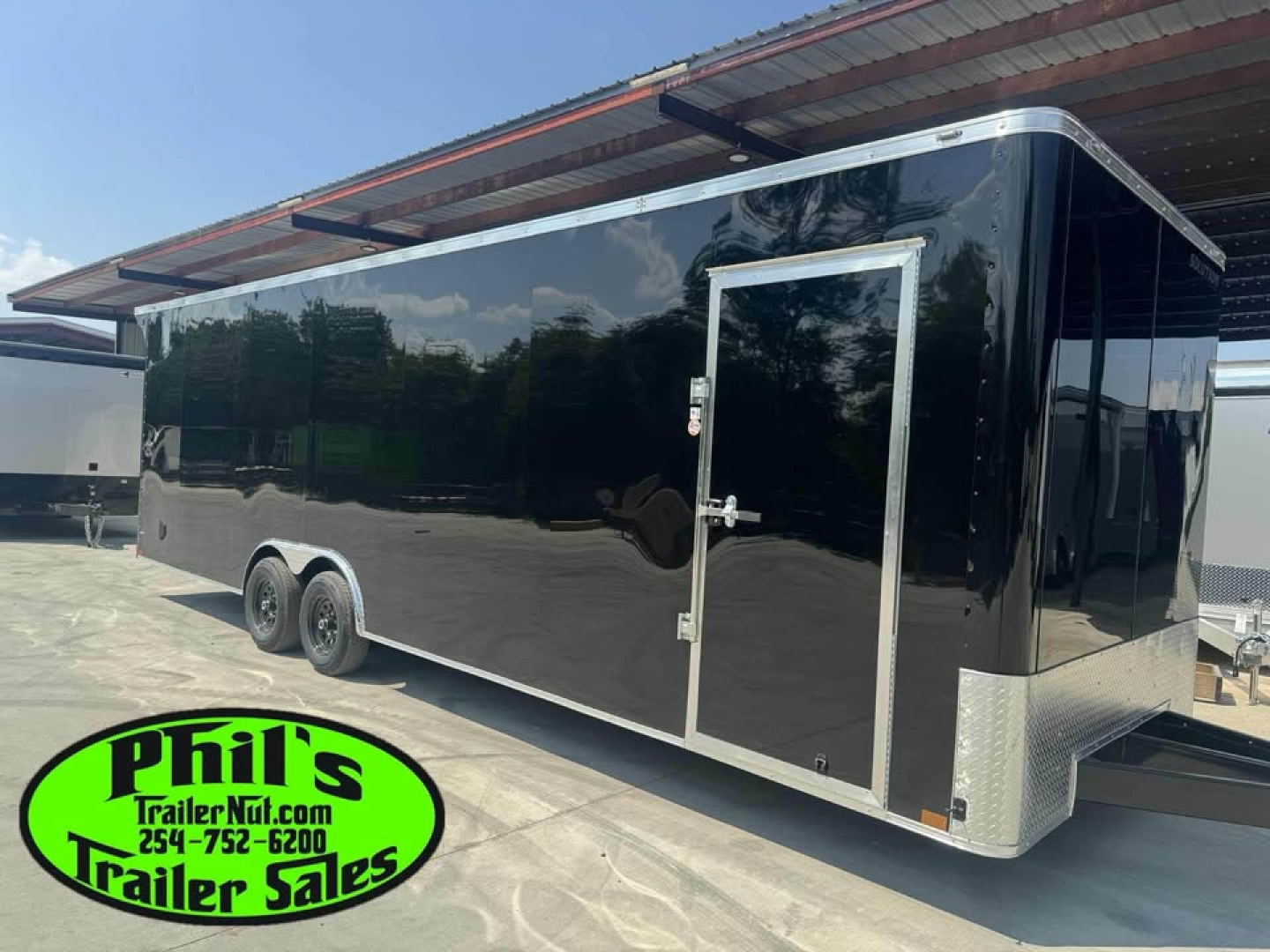 New Stallion Manufacturing LLC 8.5X28 Cargo / Enclosed Trailer SCREWLESS .080 EXTERIOR