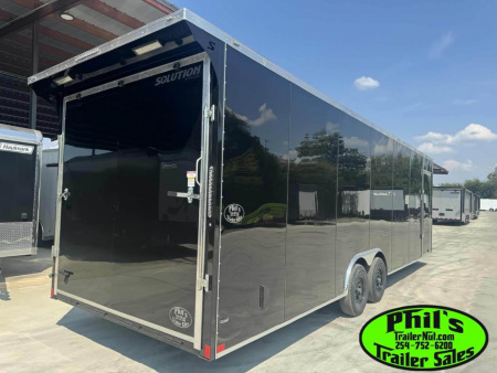 New Stallion Manufacturing LLC 8.5X28 Cargo / Enclosed Trailer SCREWLESS .080 EXTERIOR