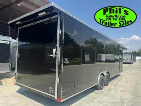 New Stallion Manufacturing LLC 8.5X28 Cargo / Enclosed Trailer SCREWLESS .080 EXTERIOR