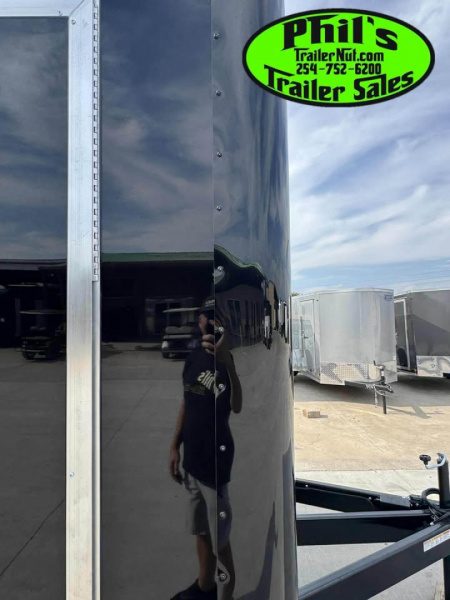 New Stallion Manufacturing LLC 8.5X28 Cargo / Enclosed Trailer SCREWLESS .080 EXTERIOR