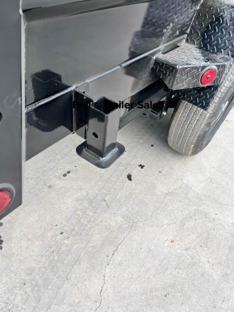 New 2026 Iron Bull 83X16 Dump Trailer 8000 LB AXLES GOOSENECK 16K GVWR