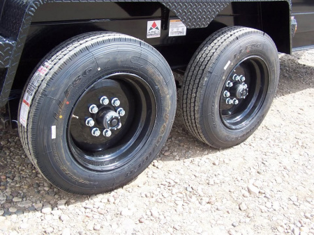 New 2026 Iron Bull 83X16 Dump Trailer 8000 LB AXLES GOOSENECK 16K GVWR