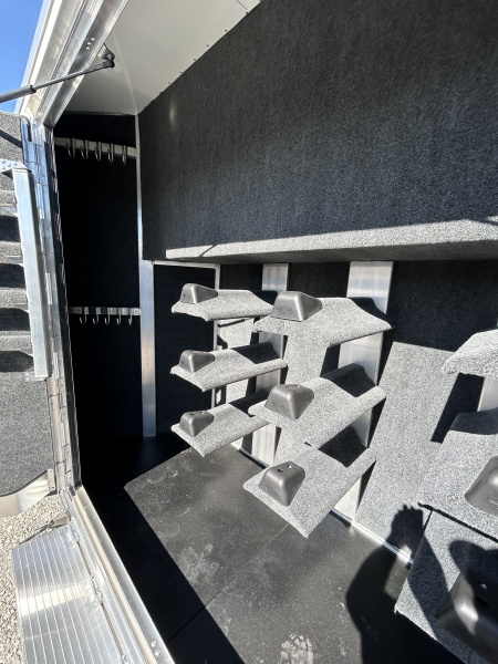 New 2025 4-Star Trailers 6 Horse Slant Load Super Tack Horse Trailer