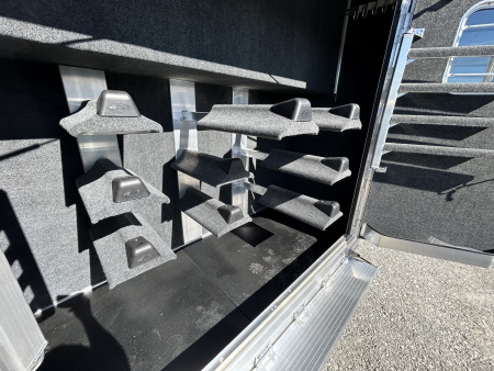 New 2025 4-Star Trailers 6 Horse Slant Load Super Tack Horse Trailer