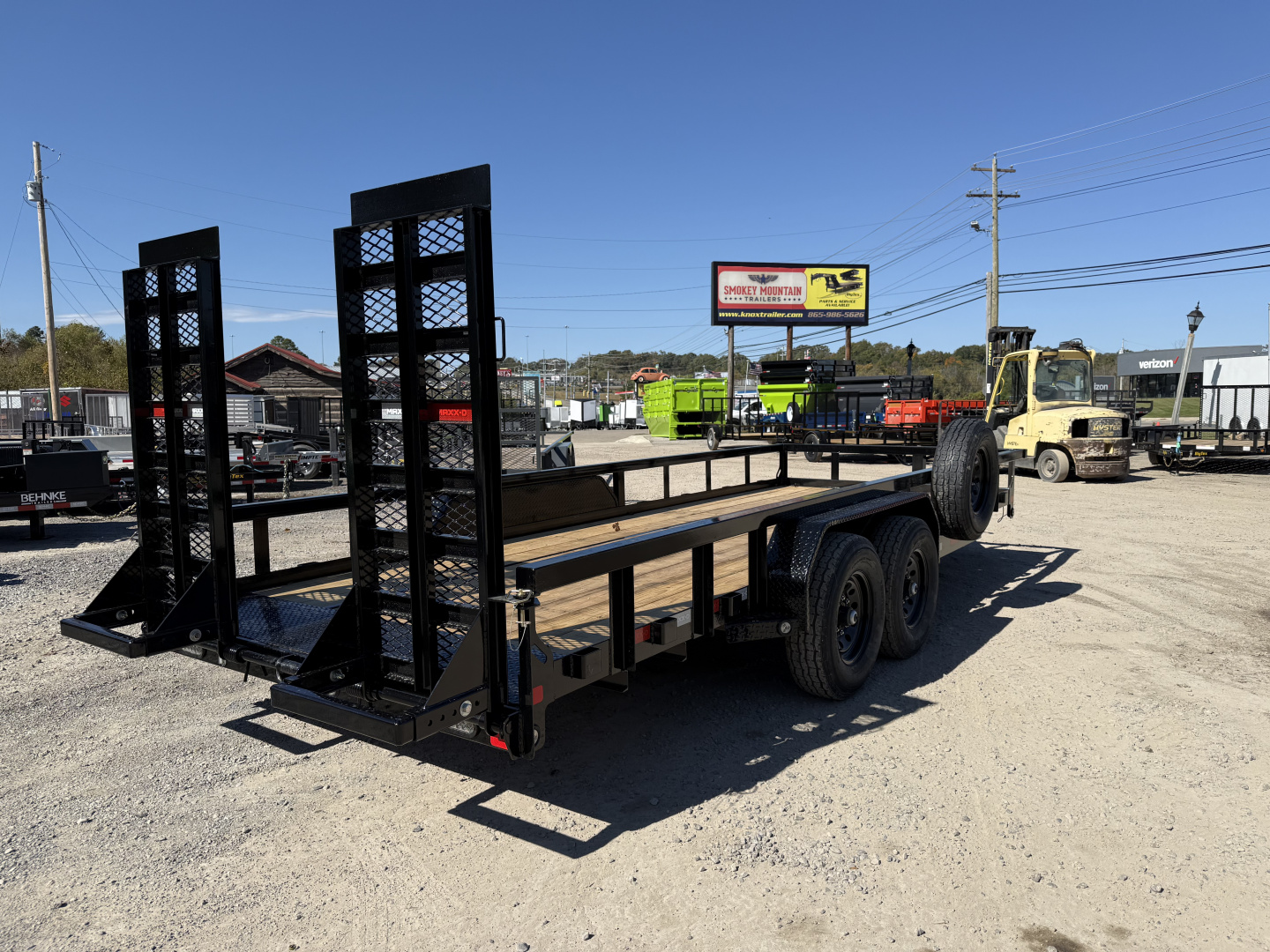 New 2026 MAXX-D U5X 14K 20X83 10K JACK ST UP RAMPS SPARE Equipment Trailer