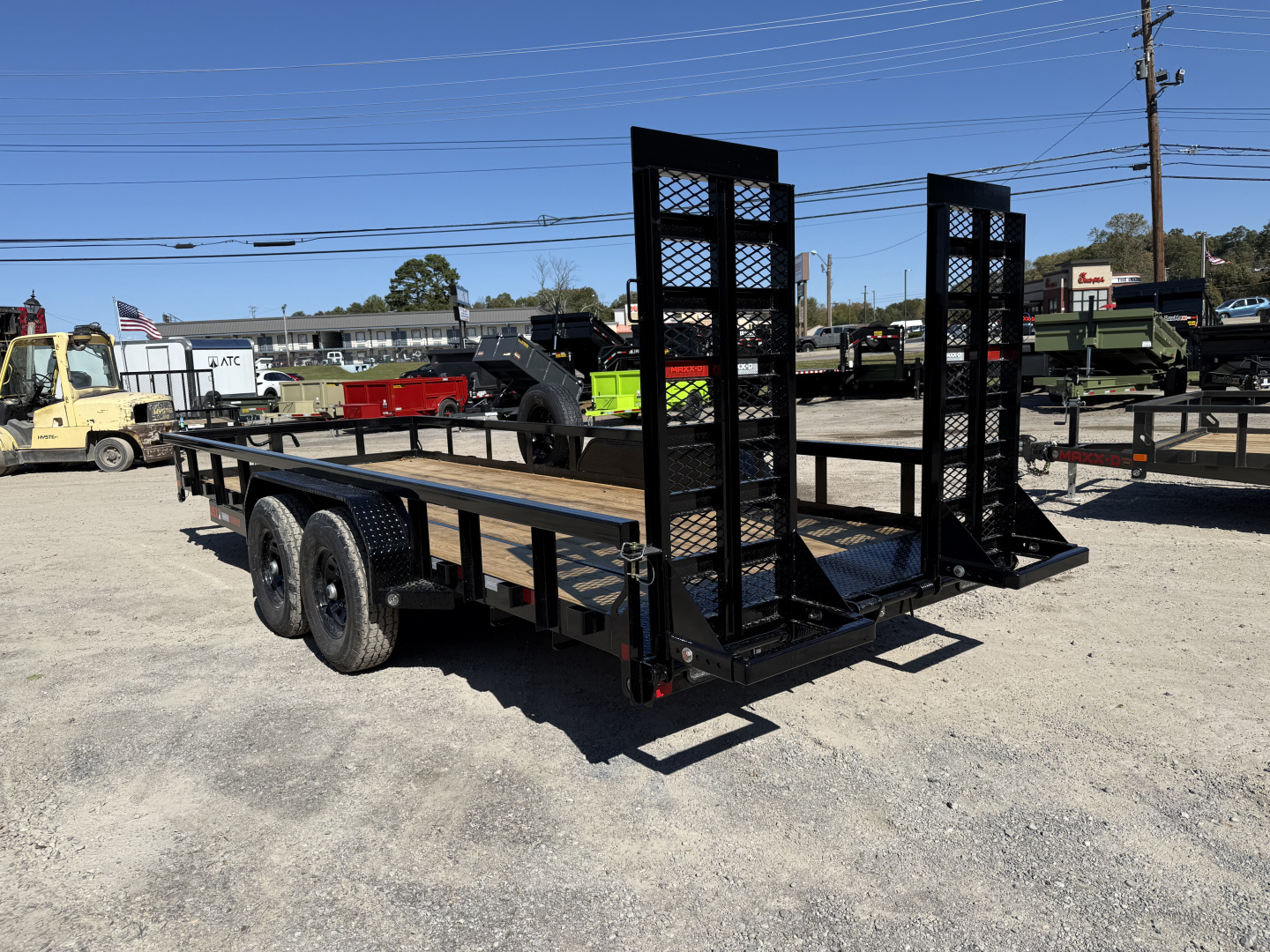 New 2026 MAXX-D U5X 14K 20X83 10K JACK ST UP RAMPS SPARE Equipment Trailer