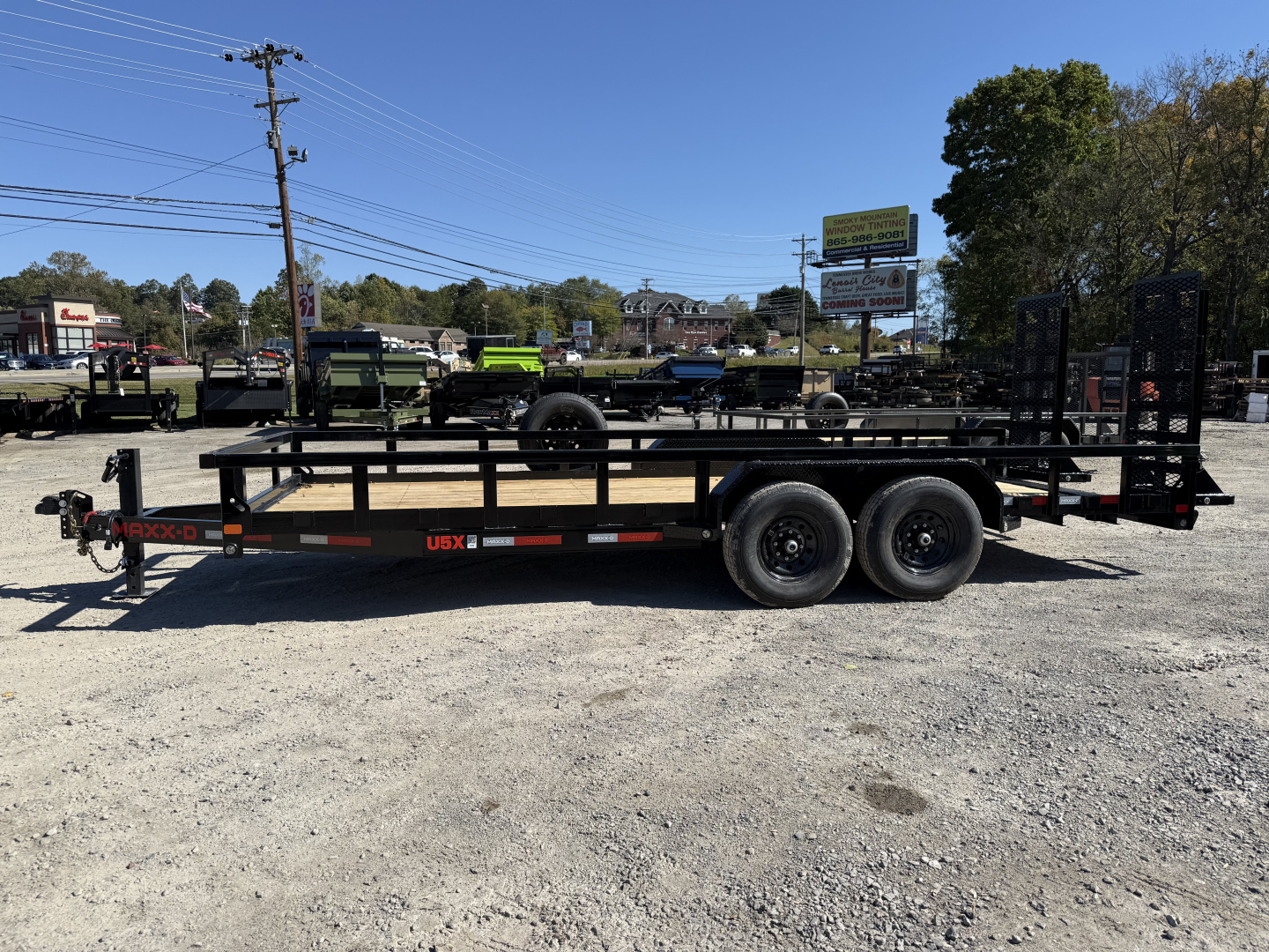 New 2026 MAXX-D U5X 14K 20X83 10K JACK ST UP RAMPS SPARE Equipment Trailer