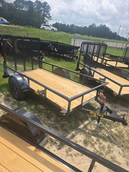 New Big Tex Trailers 10' Single Axle Utility 2995 GVWR