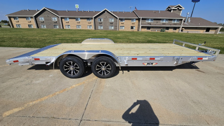 New 2026 H&H Trailers 82x18+2 Aluminum Car Hauler