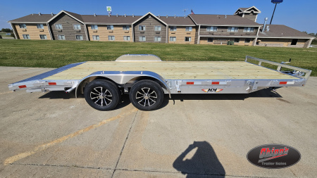 New 2026 H&H Trailers 82x18+2 Aluminum Car Hauler