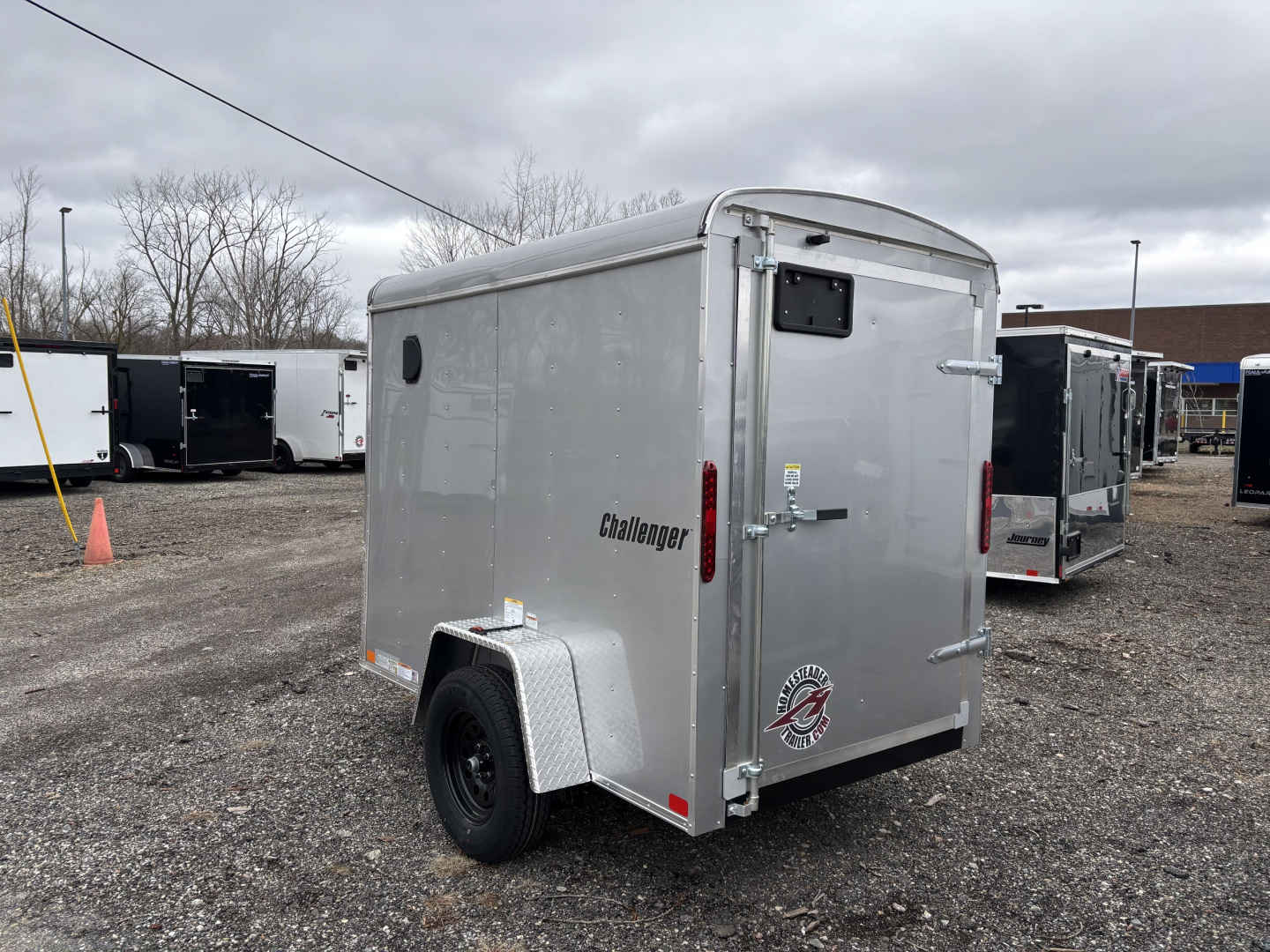 New 2026 Homesteader Trailer 508CS 5x8 2990 GVWR 68" Interior Height Cargo / Enclosed Trailer