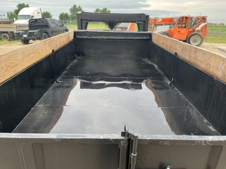 New 2027 Canada Trailers 14ft Gooseneck Dump Trailer