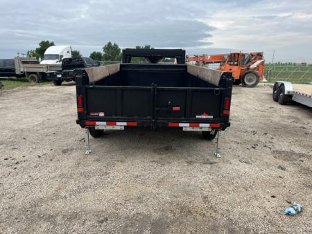 New 2027 Canada Trailers 14ft Gooseneck Dump Trailer