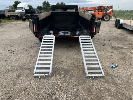 New 2027 Canada Trailers 14ft Gooseneck Dump Trailer