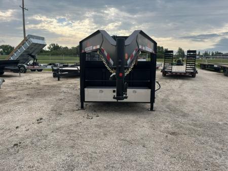 New 2027 Canada Trailers 14ft Gooseneck Dump Trailer