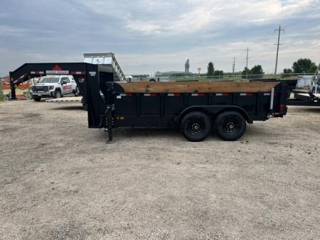 New 2027 Canada Trailers 14ft Gooseneck Dump Trailer