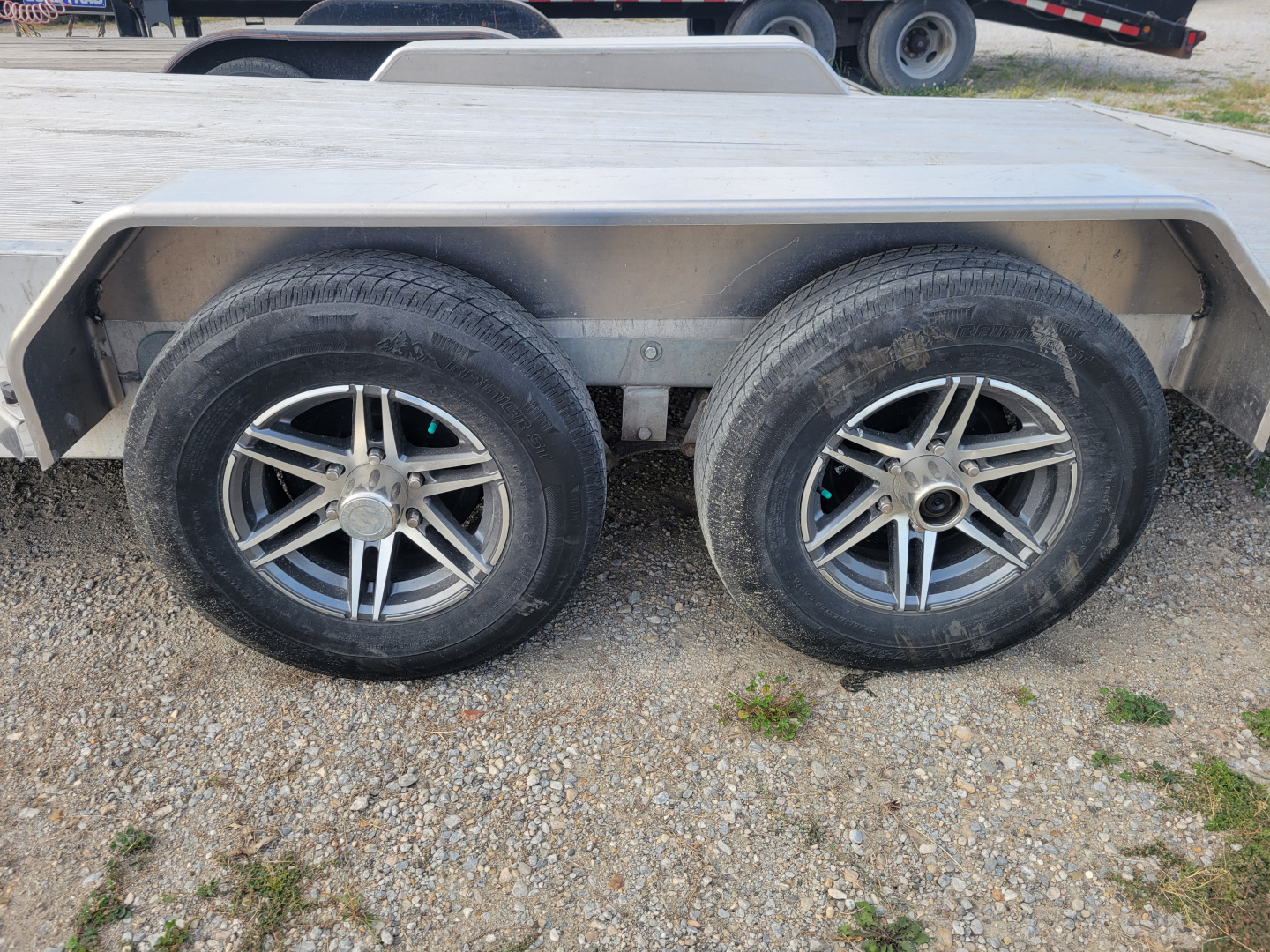 Used 2022 Sure-Trac 7x22 (18+4) Aluminum C-Channel Car Hauler