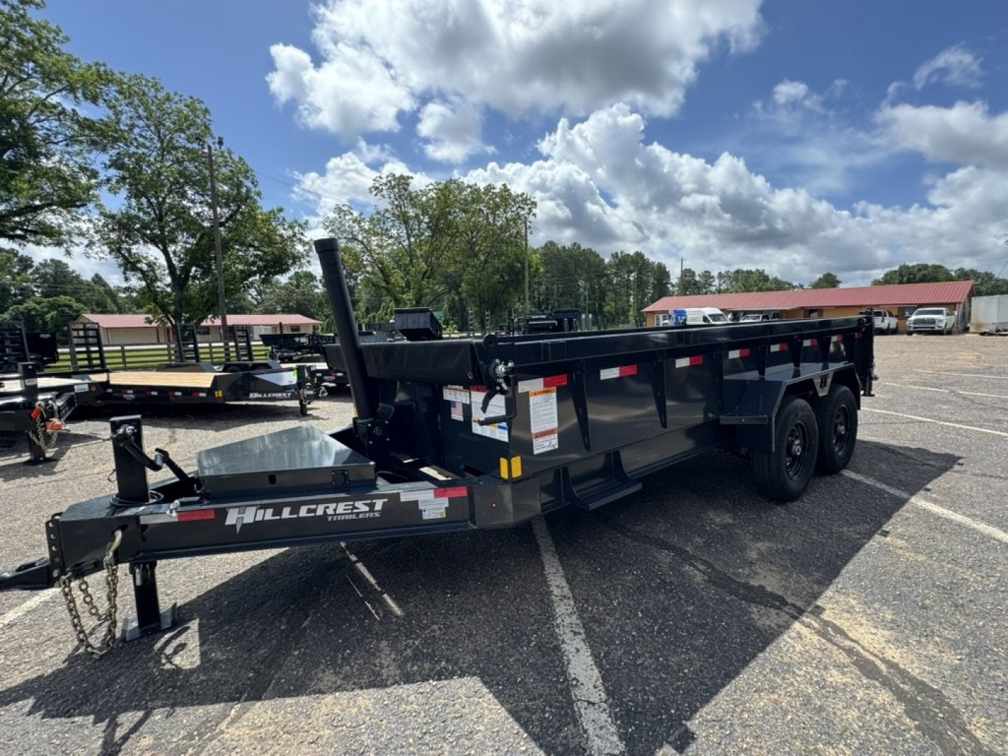 New 2026 Hillcrest Trailers 7x16 14k Dump Trailer