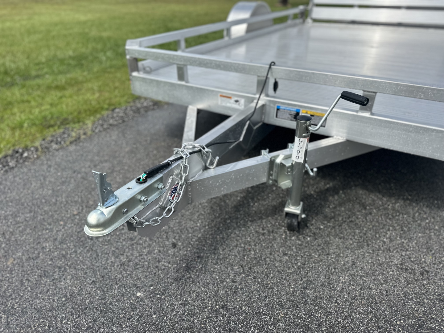 New 2026 H&H Trailers 3K 78X12 Low Side Aluminum Utility Trailer