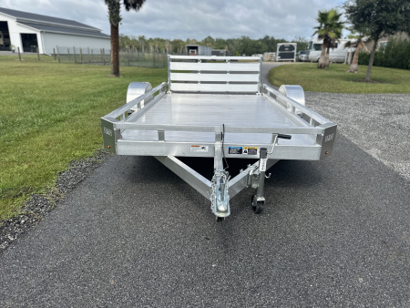 New 2026 H&H Trailers 3K 78X12 Low Side Aluminum Utility Trailer