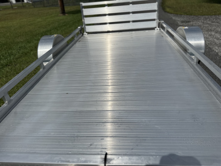 New 2026 H&H Trailers 3K 78X12 Low Side Aluminum Utility Trailer