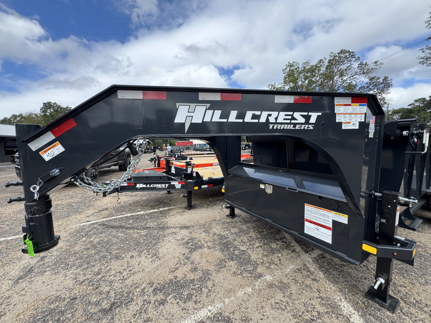 New 2026 Hillcrest Trailers 7x16 17.6k Gooseneck Dump Trailer