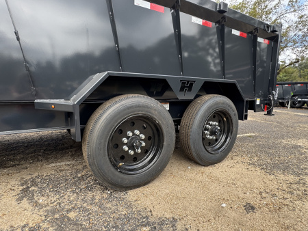 New 2026 Hillcrest Trailers 7x16 17.6k Gooseneck Dump Trailer