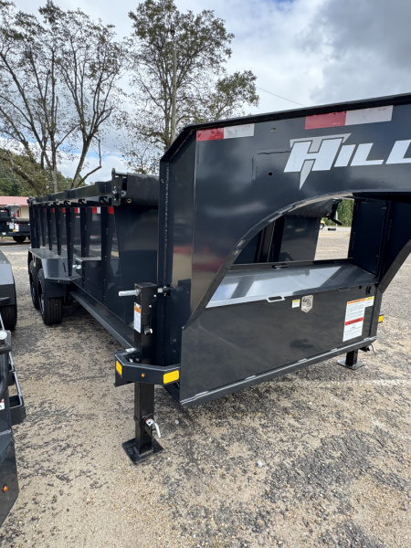 New 2026 Hillcrest Trailers 7x16 17.6k Gooseneck Dump Trailer