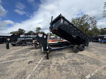 New 2026 Hillcrest Trailers 7x16 17.6k Gooseneck Dump Trailer