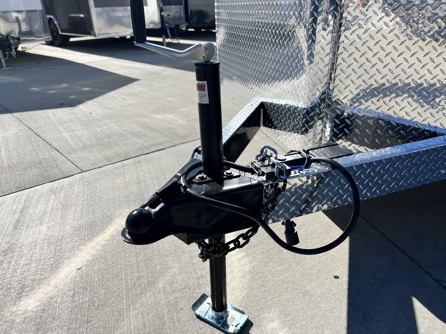 New LOWEST PRICES New 2026  Bighorn R&M 7x18 +2’V Rear Ramp Enclosed Cargo Trailer