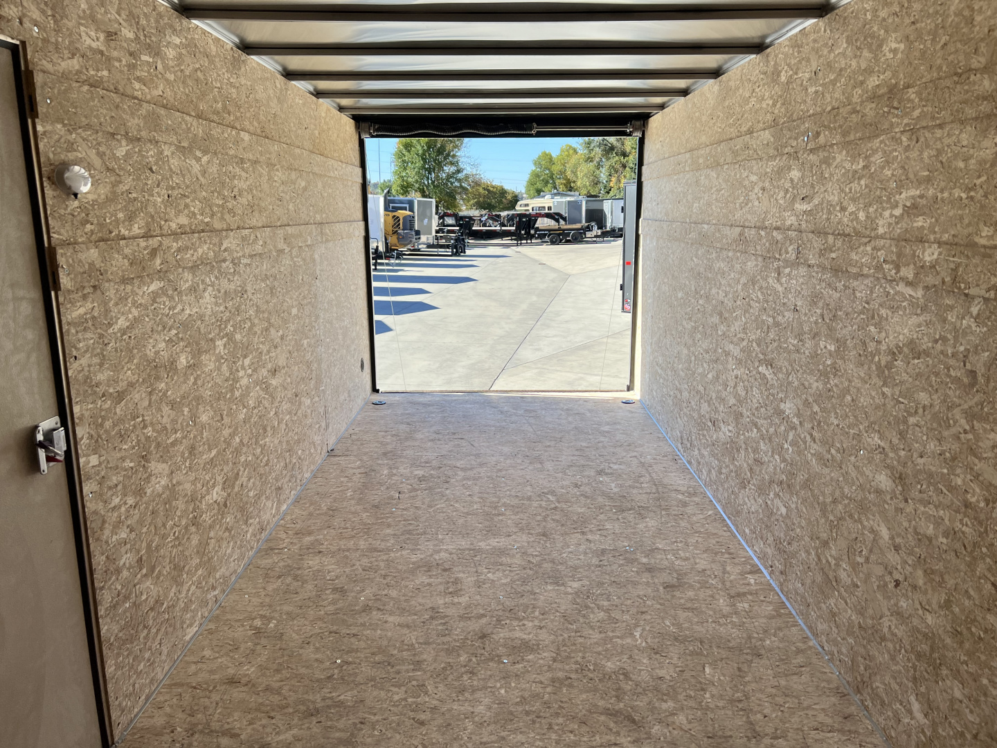 New LOWEST PRICES New 2026  Bighorn R&M 7x18 +2’V Rear Ramp Enclosed Cargo Trailer