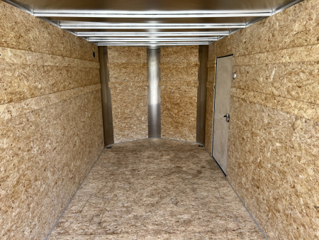 New LOWEST PRICES New 2026  Bighorn R&M 7x18 +2’V Rear Ramp Enclosed Cargo Trailer