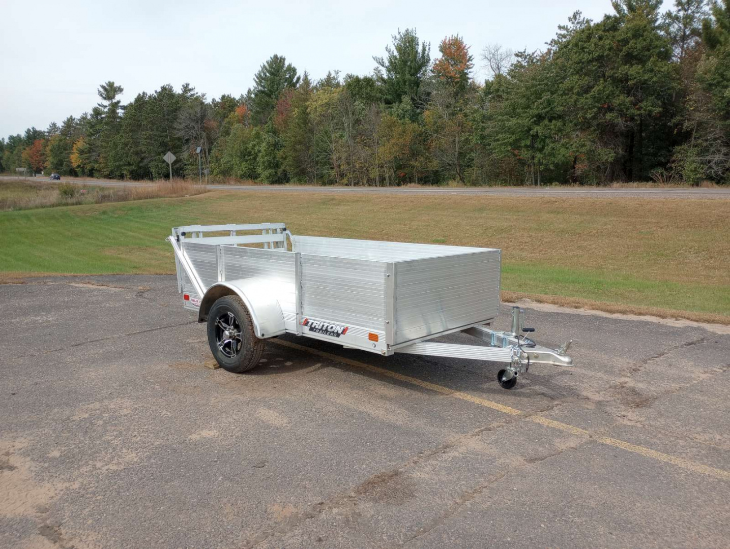 New 2025 Triton Trailers FIT 8'X52" Utility Trailer