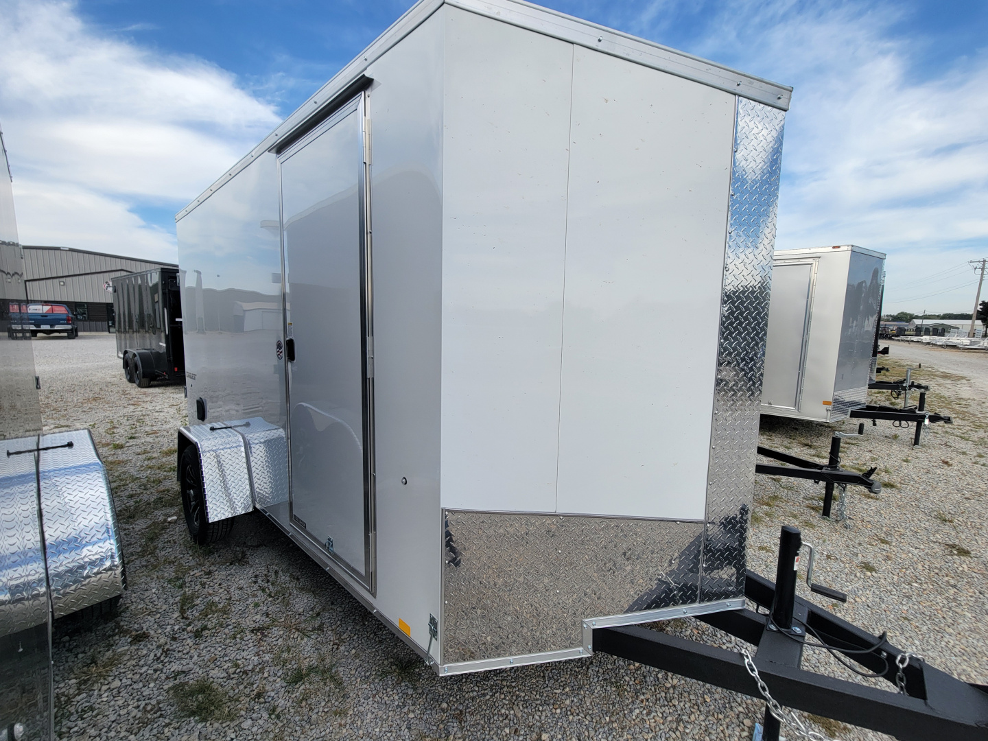 New 2026 Formula Trailers 6x12 Conquest Flat Top Sloped V-Nose Cargo / Enclosed Trailer
