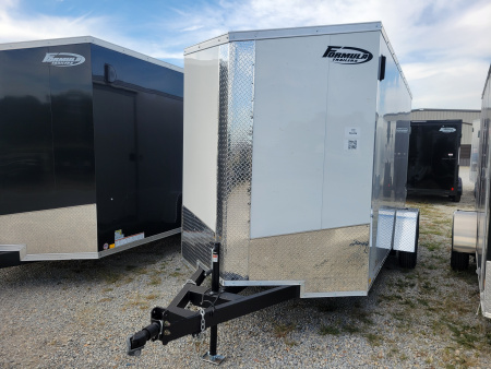 New 2026 Formula Trailers 6x12 Conquest Flat Top Sloped V-Nose Cargo / Enclosed Trailer