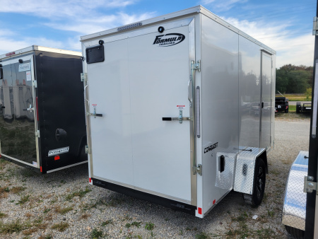 New 2026 Formula Trailers 6x12 Conquest Flat Top Sloped V-Nose Cargo / Enclosed Trailer
