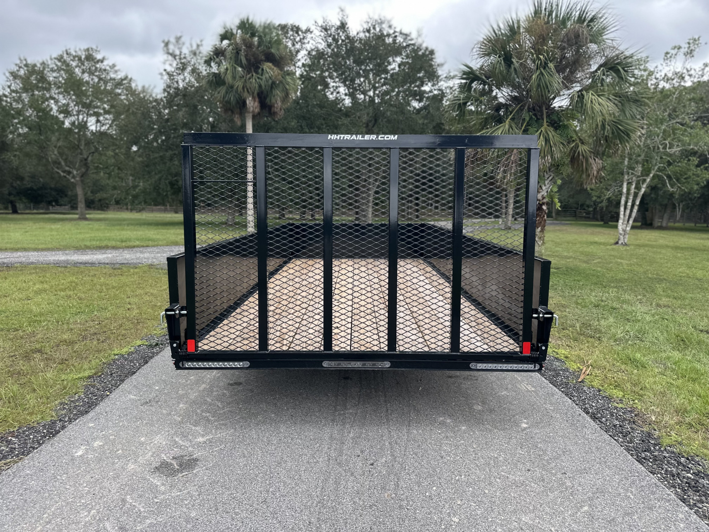 New 2026 H&H Trailers 7K 82X16 Solid Side Utility Trailer