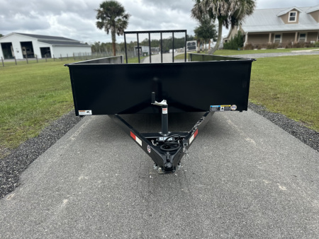 New 2026 H&H Trailers 7K 82X16 Solid Side Utility Trailer